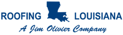 Logo for Jim Olivier's Roofing Louisiana