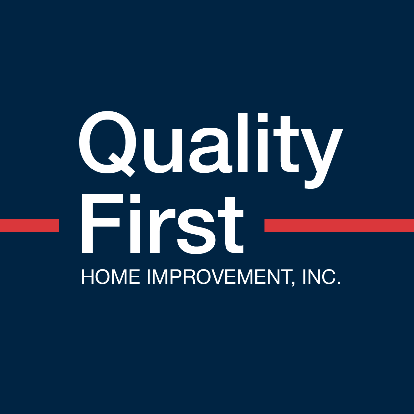 Logo for Quality First Home Improvement, Inc.