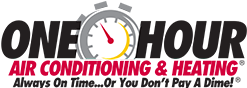 Logo for One Hour Air Conditioning & Heating® of Jacksonville