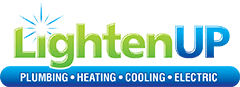 Logo for Lighten Up Plumbing, Heating, Cooling and Electric
